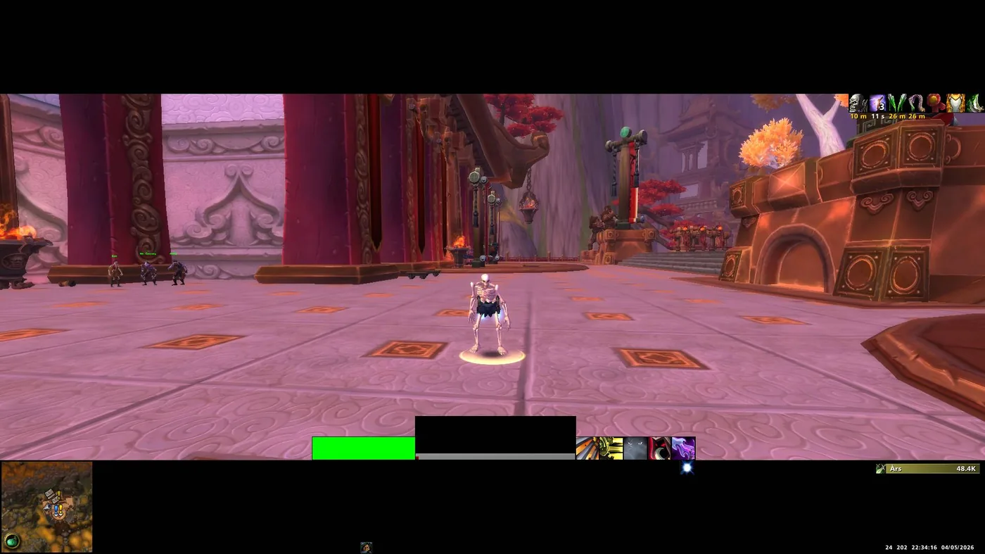 Idle character view