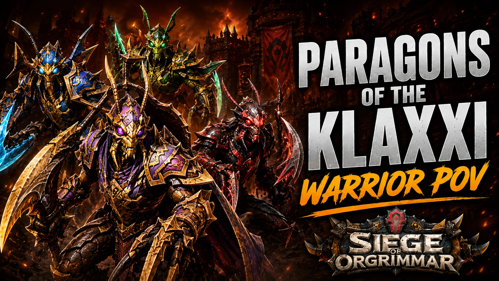 Paragons of the Klaxxi 25 HM Warrior POV thumbnail