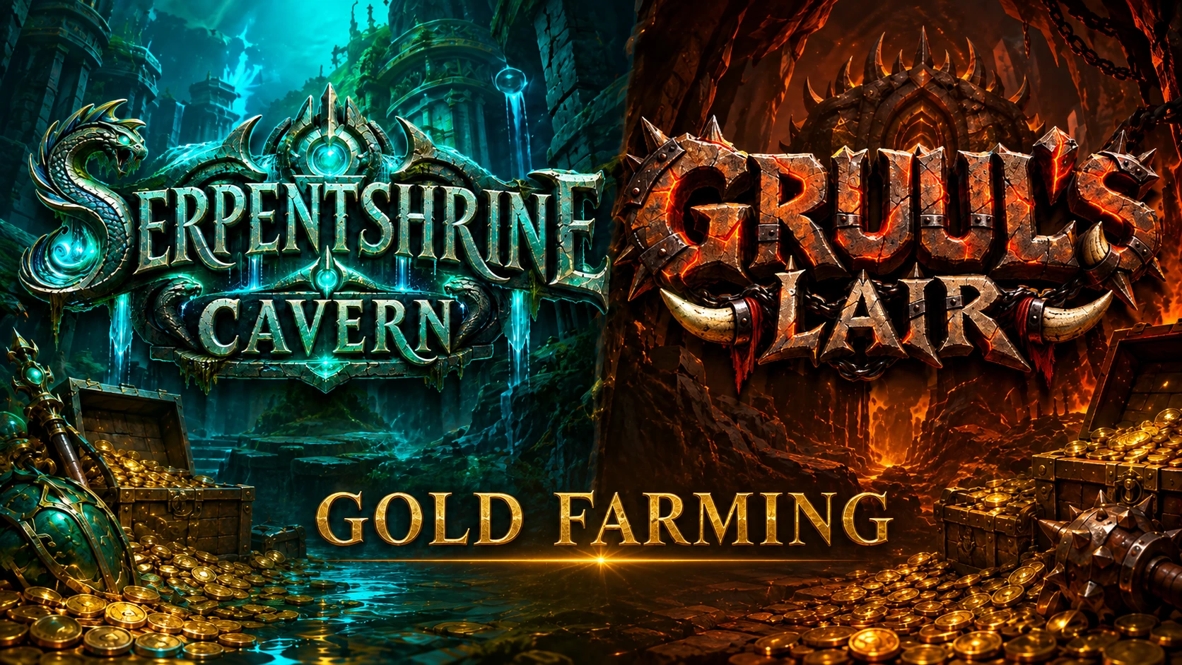 Serpentshrine Cavern + Gruul Gold Farming thumbnail