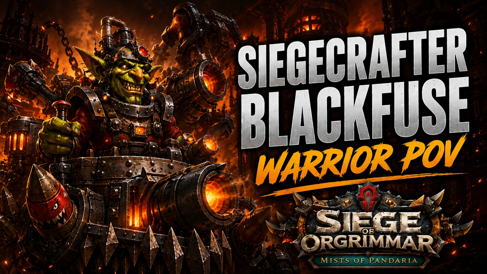 Siegecrafter Blackfuse 10 HM Warrior POV thumbnail
