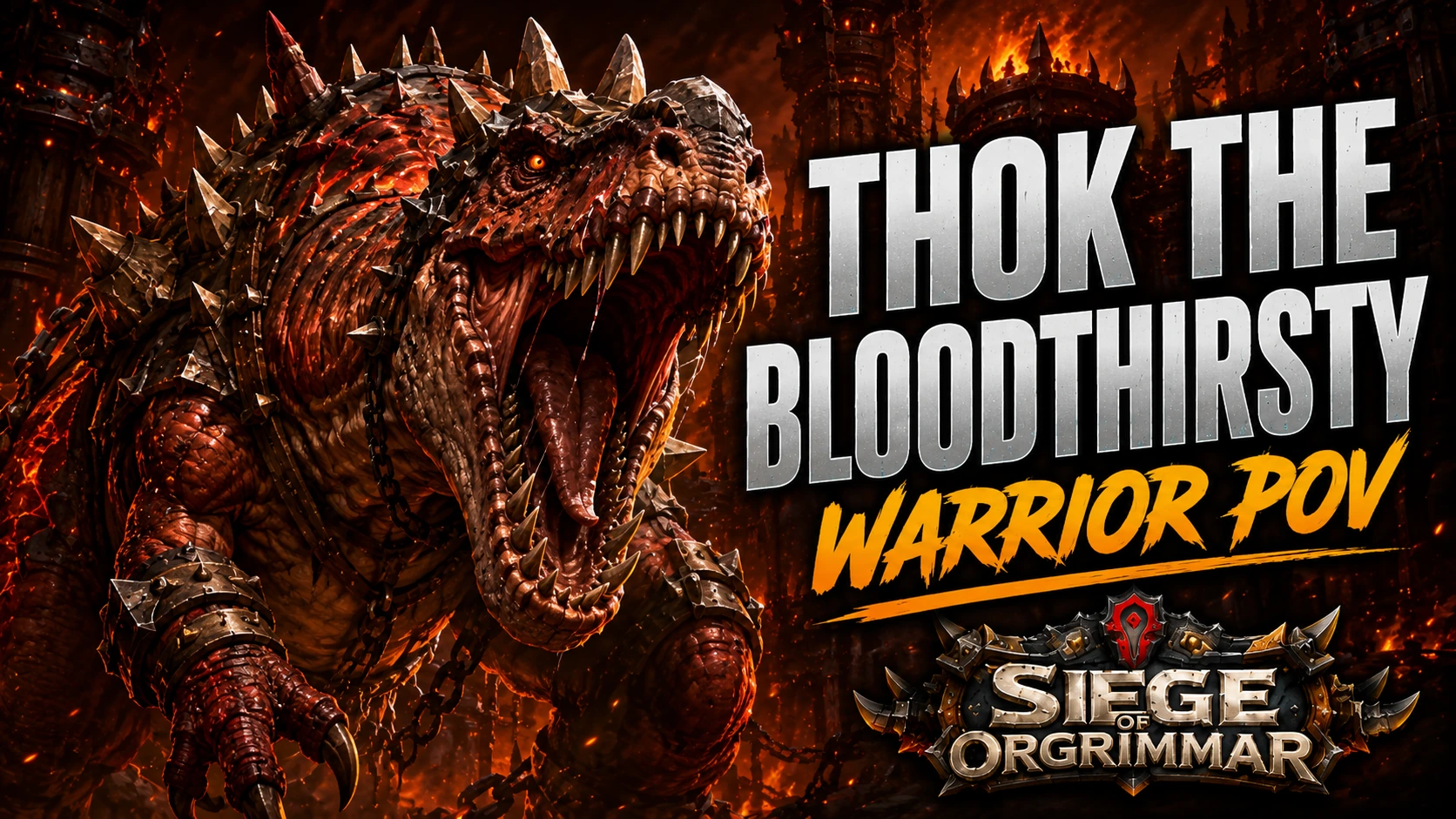 Thok the Bloodthirsty 10 HM Warrior POV thumbnail